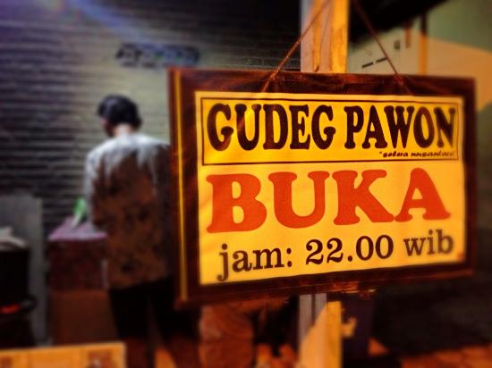 gudeg pawon de jogja